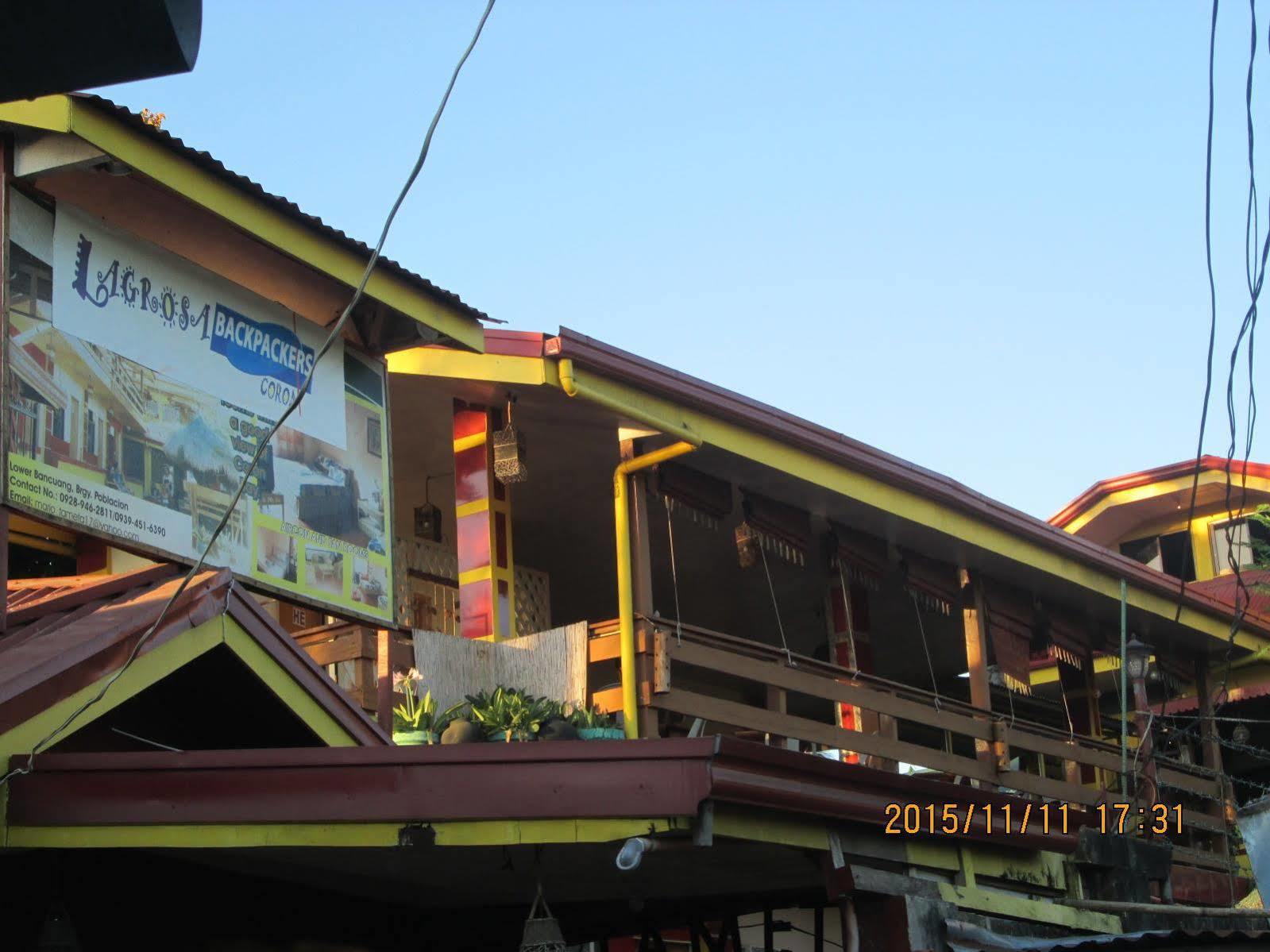 Lagrosa Backpackers Hotel Coron Exterior foto
